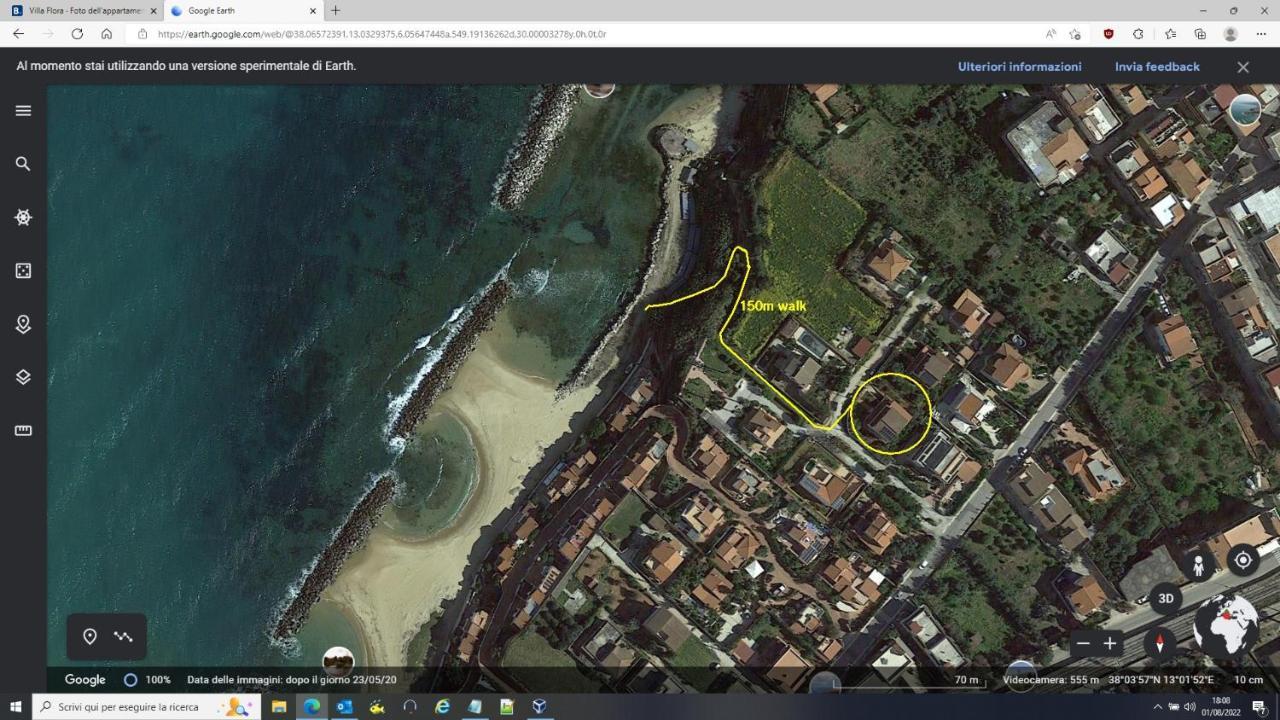 Villa Flora - With Sea View, 2 Minutes Walk To Beach ตรัปเปโต ภายนอก รูปภาพ